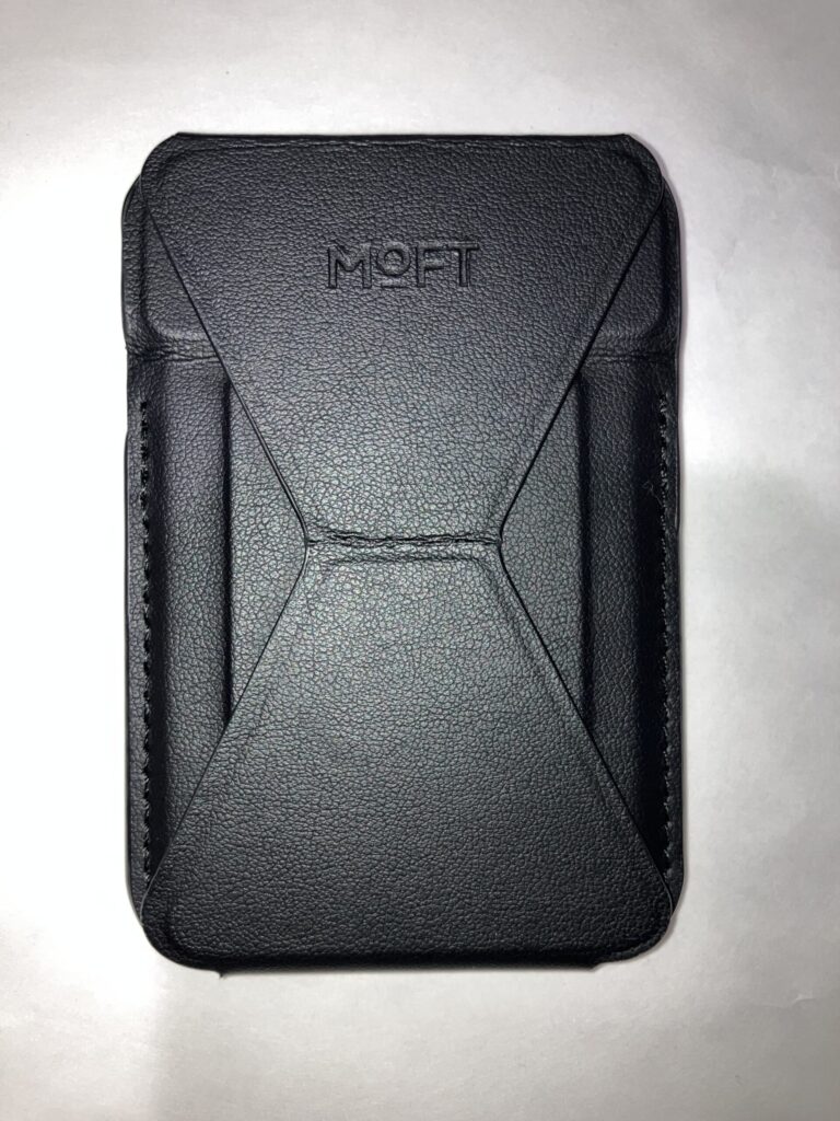 MOFT MagSafeウォレットスタンド本体(カードポケット側)(3ヶ月使用後)