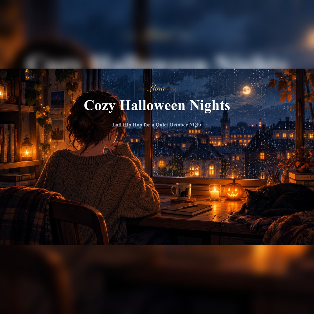 Cozy Halloween Nights のアルバムジャケット